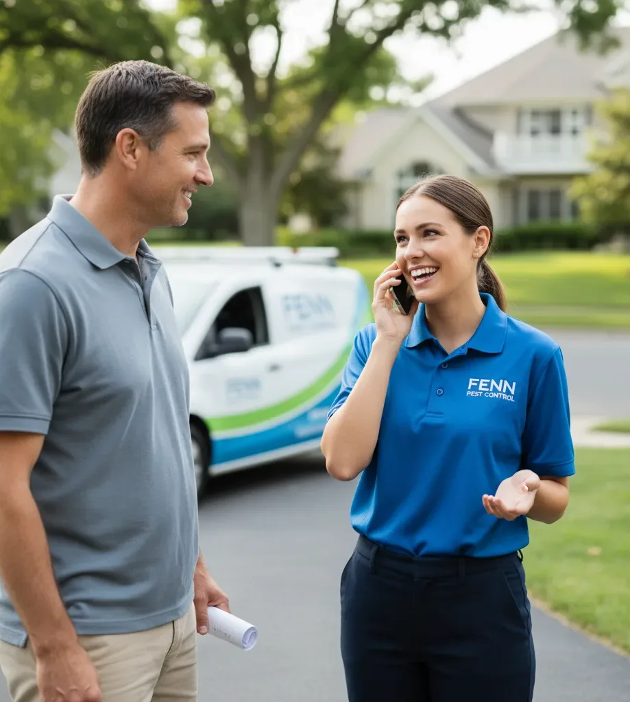Fenn Pest Control customer support in Phyllis